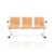 Ławka do poczekalni 3-miejscowa z podłokietnikami (zgodna z AOS)