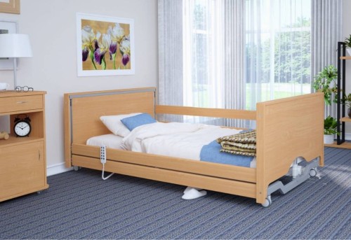 Łóżko rehabilitacyjne obniżone Taurus 2 WIDE LOW LUX