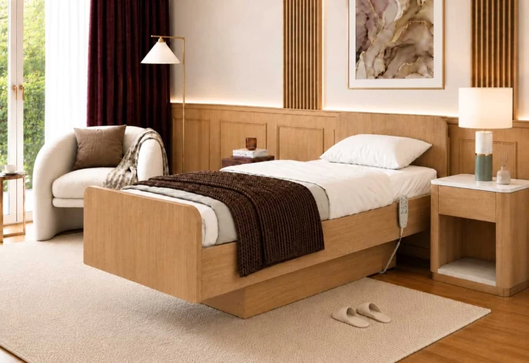 HOSPEN Domo Prestige N02 z drewnianymi frontami
