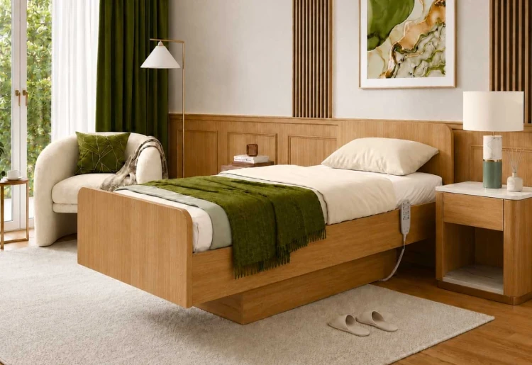 HOSPEN Domo Prestige N04 z drewnianymi frontami