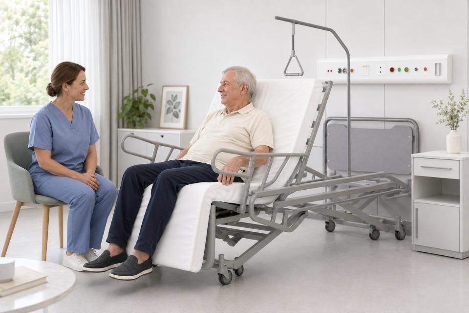 HOSPEN Verto Med z frontami HPL do placówek