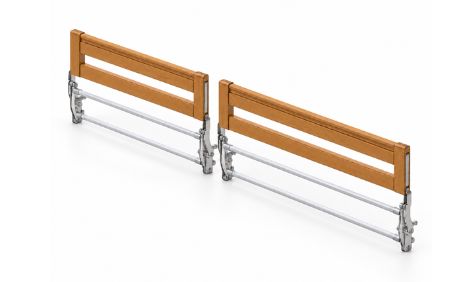 Dzielone barierki boczne do łóżka Elbur PB 331 LOW