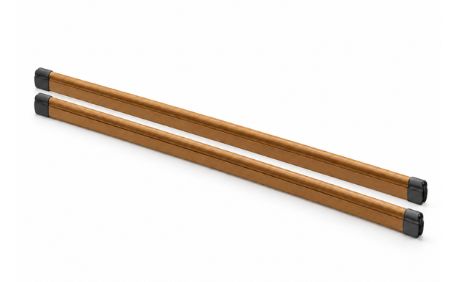 Długie drewniane barierki boczne do łóżka Elbur PB 331 LOW