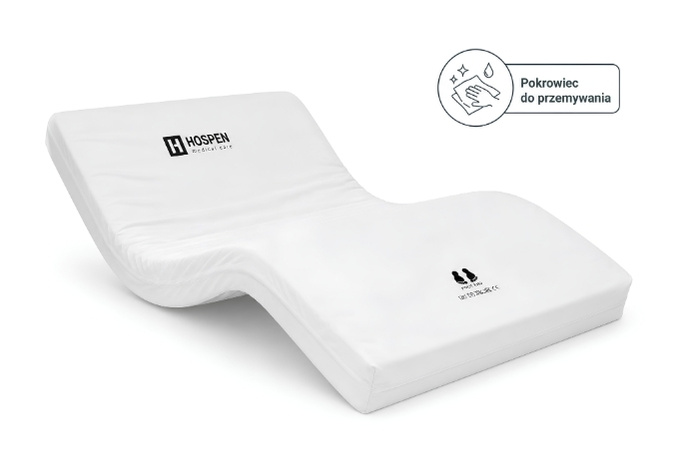 Materac VISCO HR do łóżka rehabilitacyjnego HOSPEN Verto